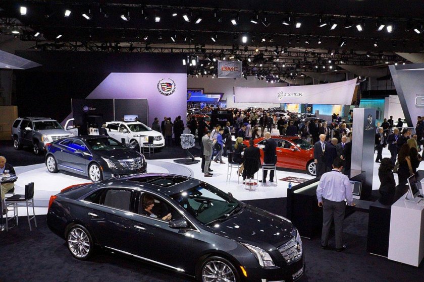Автосалон в Нью-Йорке