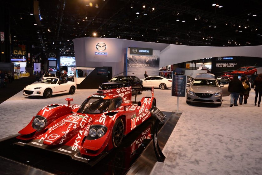 Автовыставка в Америке