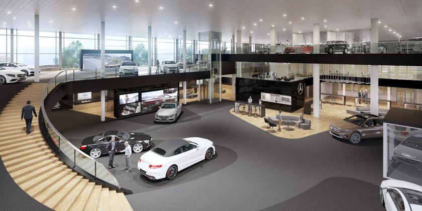 Проект автосалона