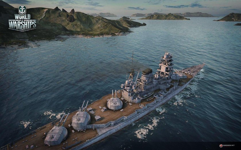Линкор Амаги в World of Warships