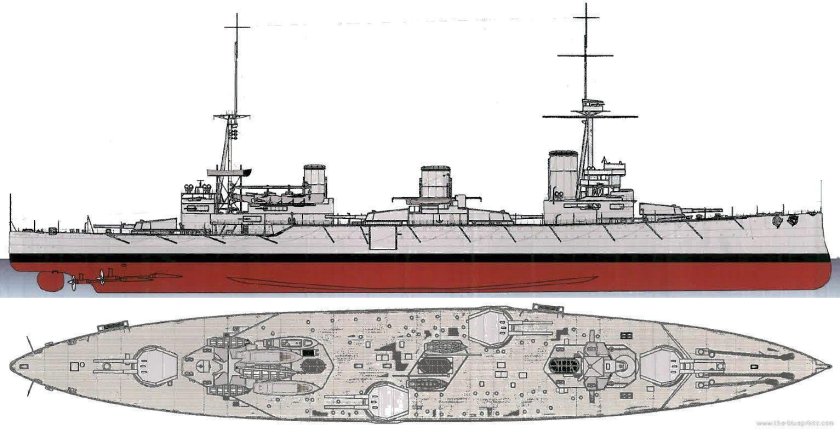 Линейный крейсер Индефатигебл