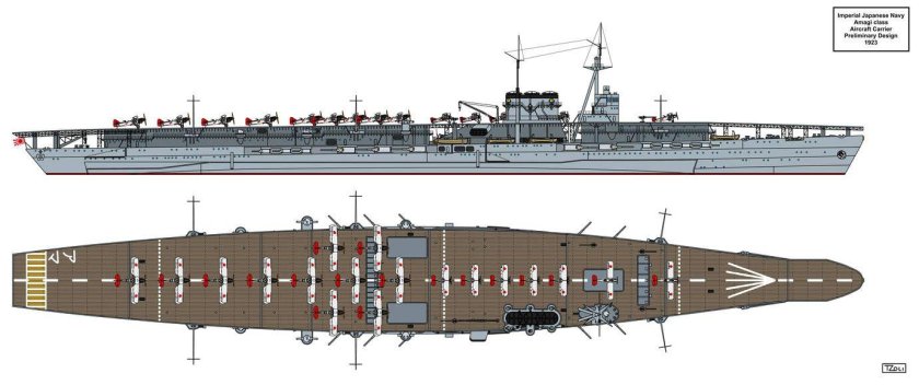 Линейный крейсер Amagi