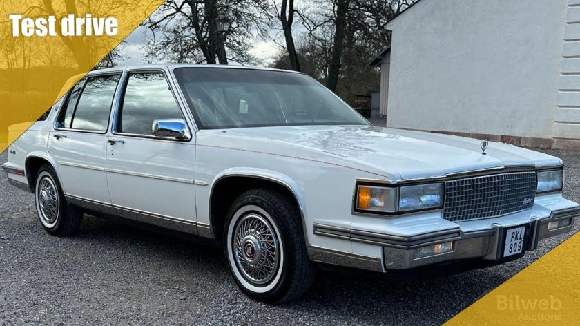 Кадиллак седан девиль 1985