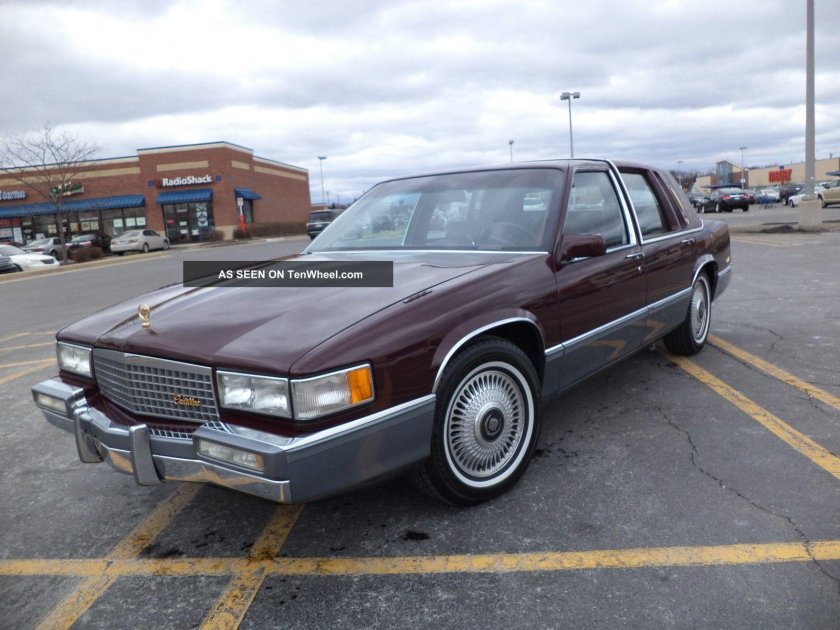 Кадиллак девиль 1989