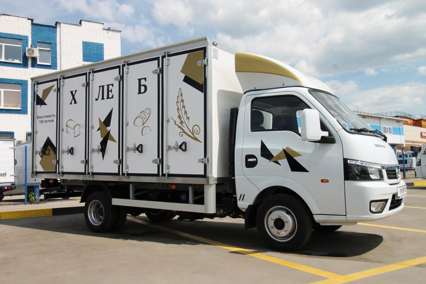 Dong Feng Captain t хлебный фургон