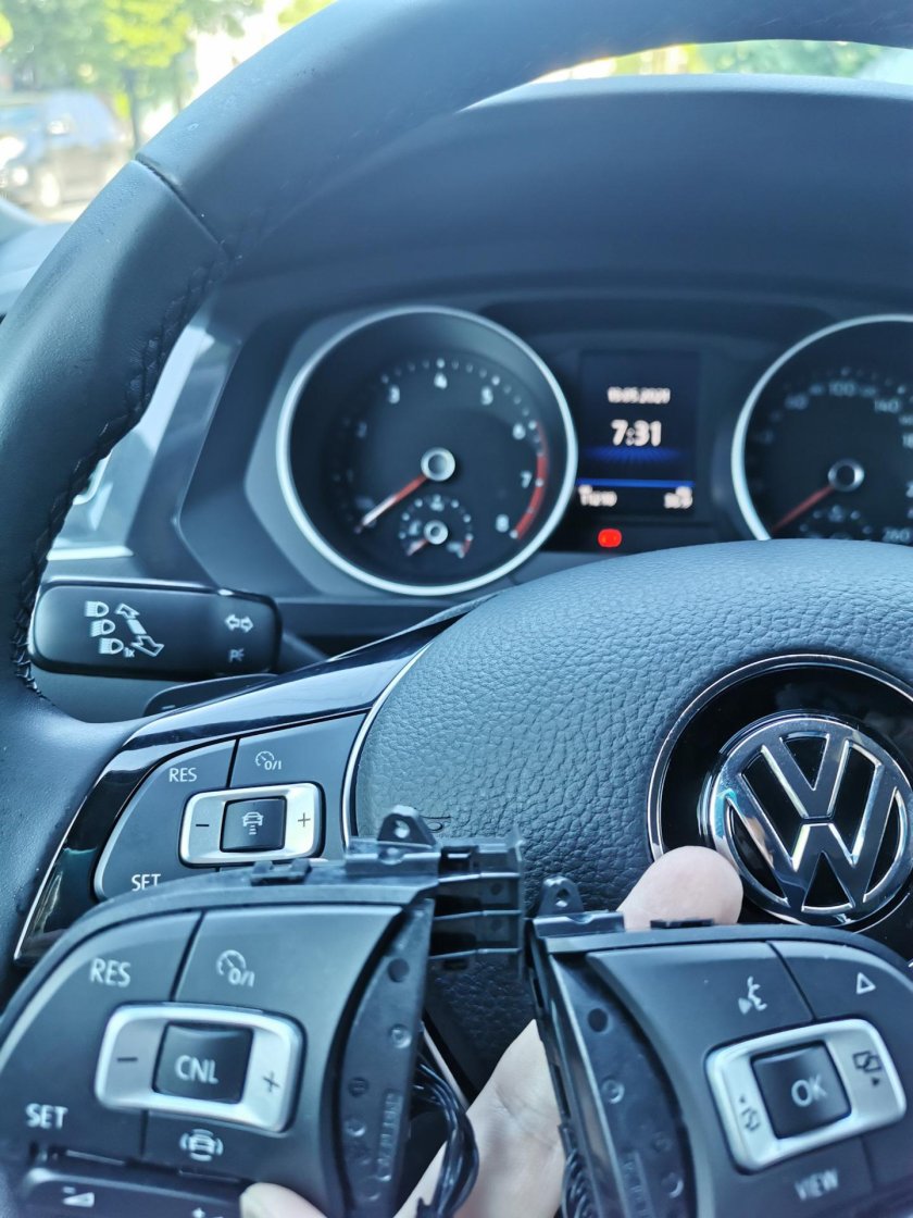 Радар адаптивный круиз-контроль Тигуан 2