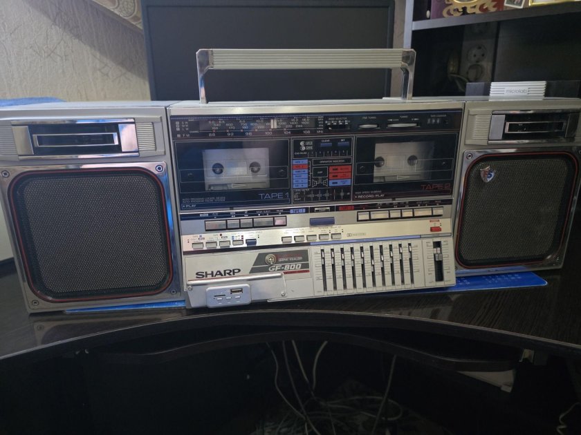 Магнитофон sharp