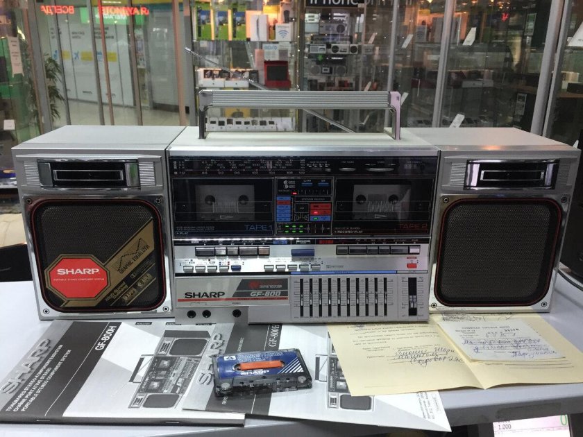 Шарп двухкассетник Шарп 700