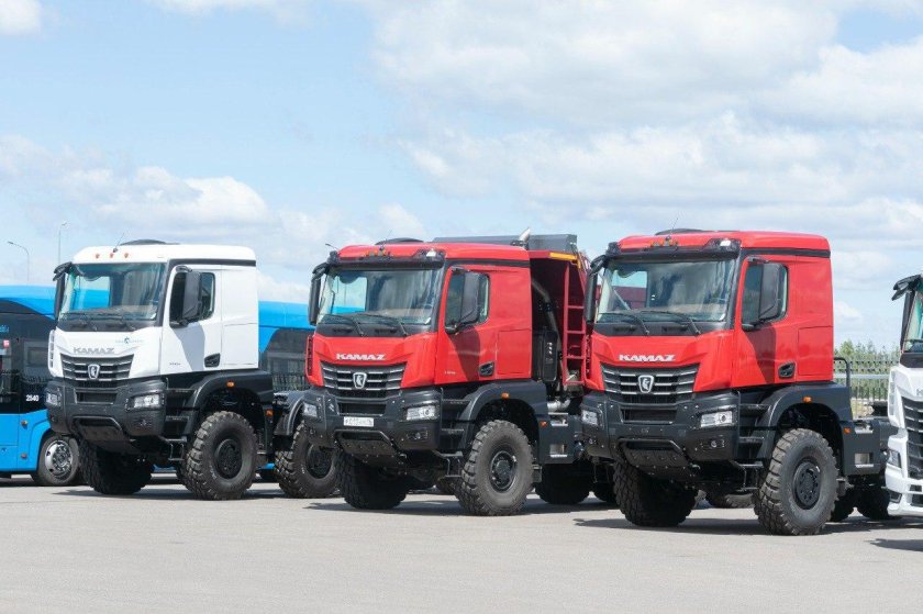 Полноприводный камаз