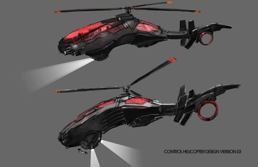 Реактивный конвертоплан концепт