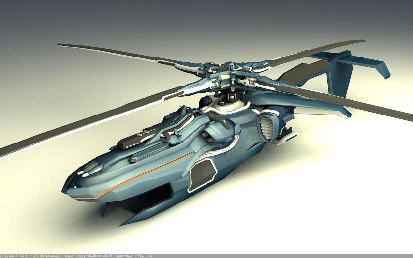 Вертолёт Белл будущего FCX 100 Heli