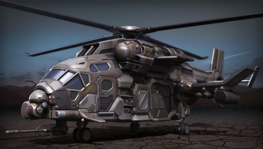 Вертолет стелс концепт