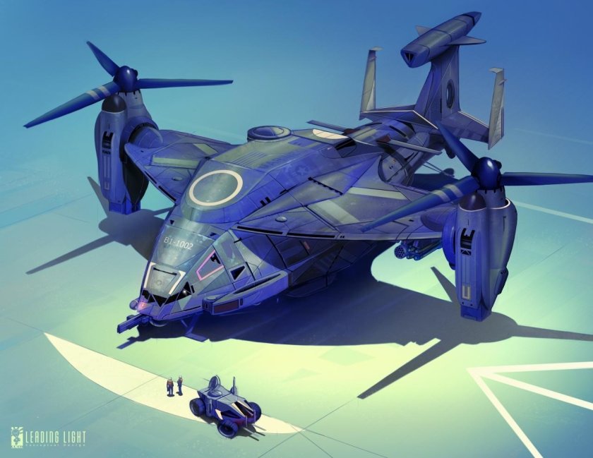 Винтокрыл концепт арт