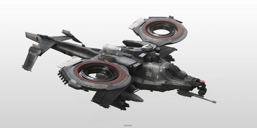 Реактивный конвертоплан концепт