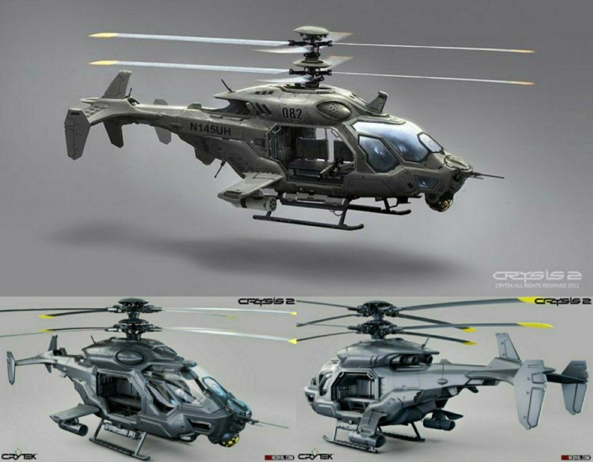 Вертолет стелс концепт к 58