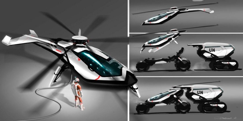 Вертолет стелс концепт