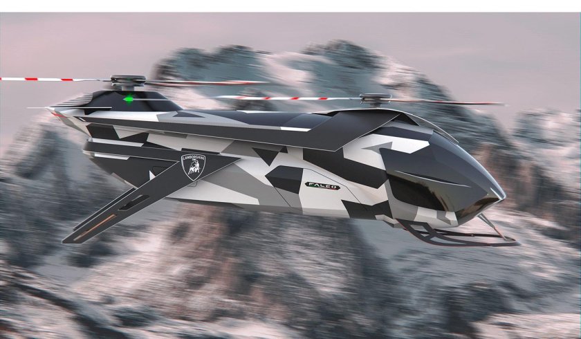 Ламборджини вертолет