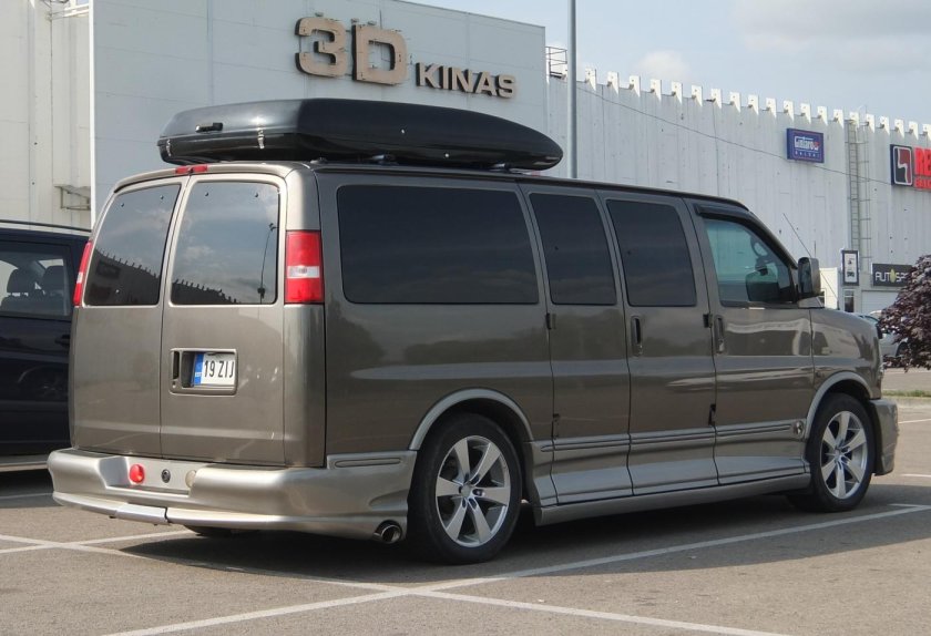 Chevrolet Express габариты
