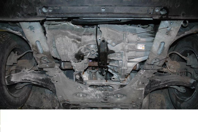 Рено Эспейс 3 днище