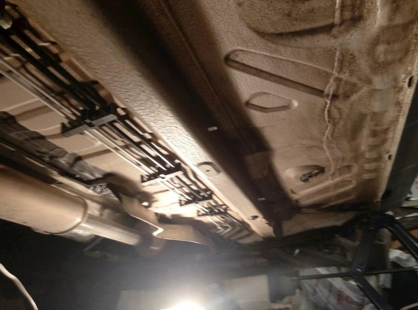 Днище Рено Логан 2