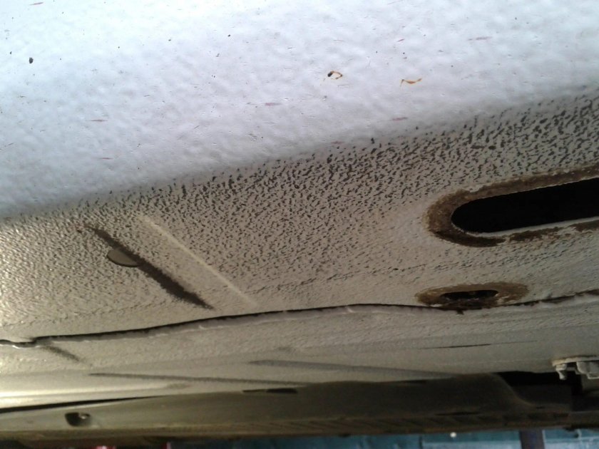 Антикор днища лада гранта