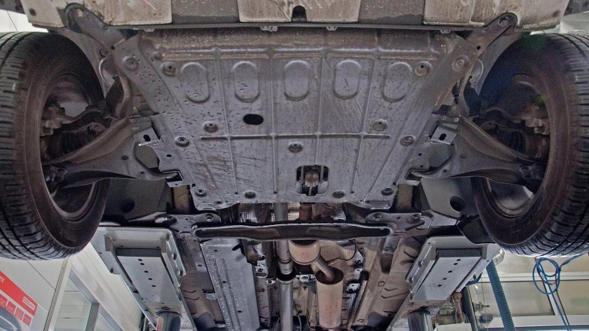 Днище Рено Дастер 4х4