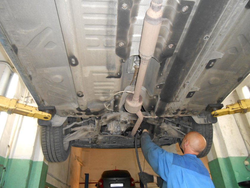 Рено Дастер 2 днище