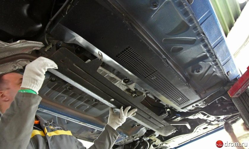 Рено Дастер 2 днище