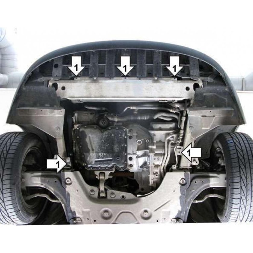 Защита двигателя Рено Лагуна 3