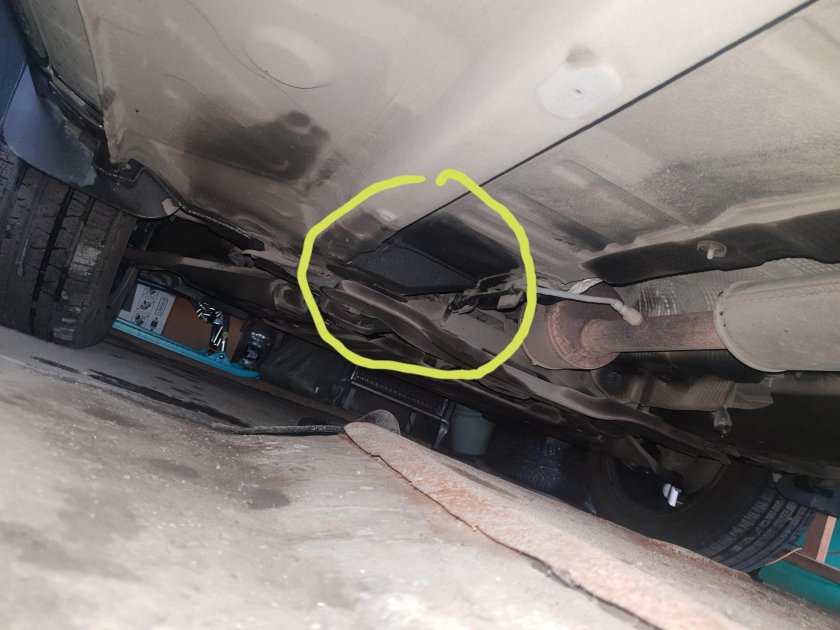 Днище Рено Каптур 1.6