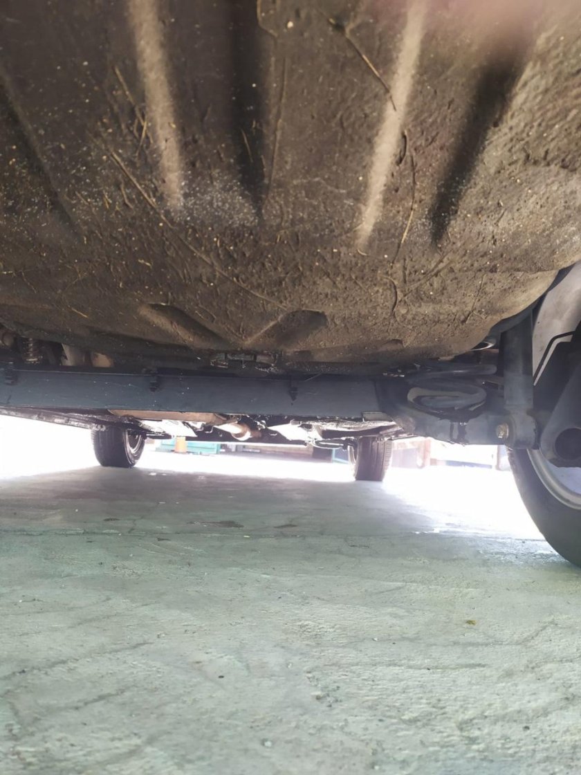 Фото днища Рено Симбол