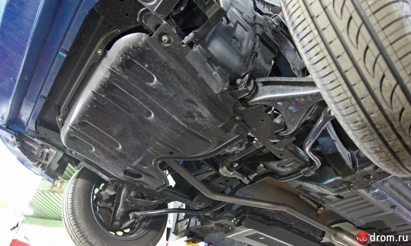 Днище Рено Логан 2