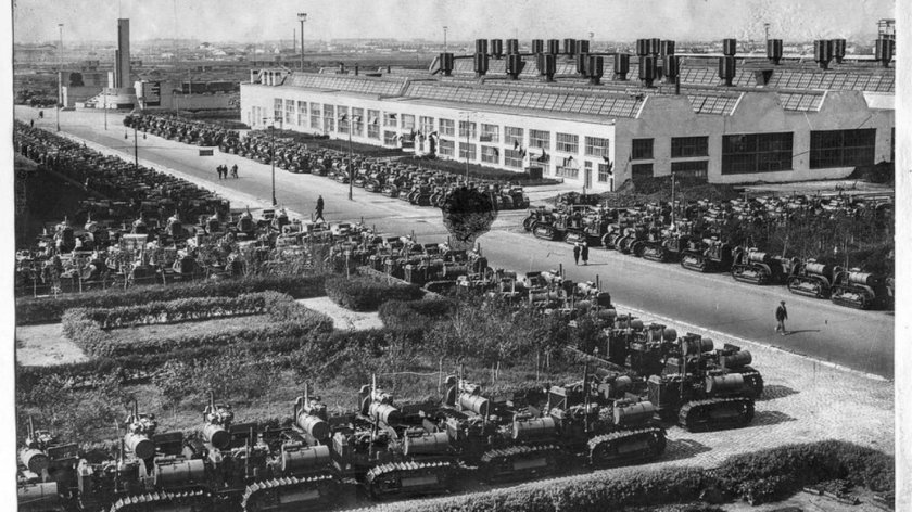 Челябинский тракторный завод 1930