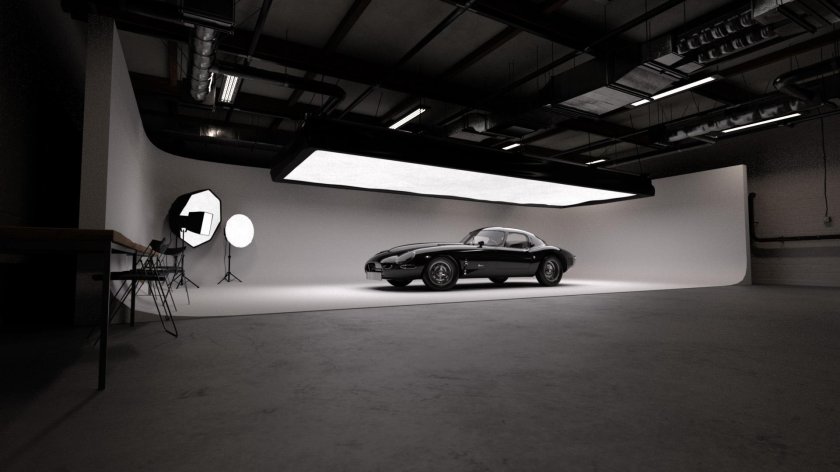 Студийный рендер авто