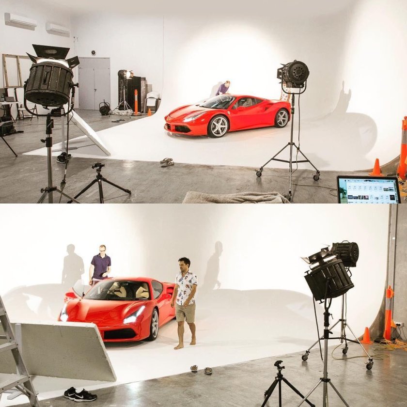 Фотостудия для автомобилей