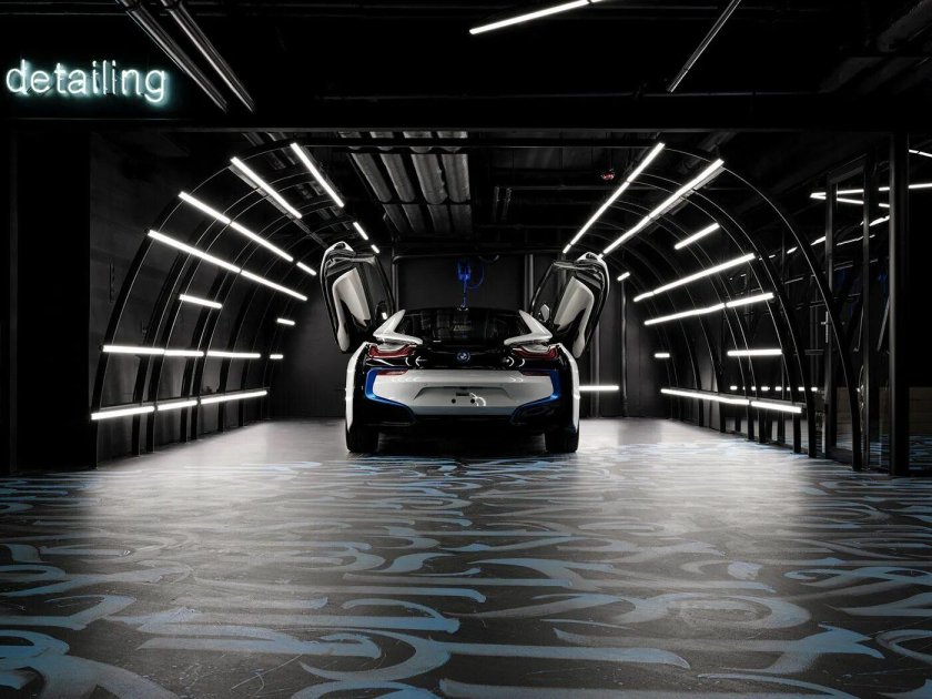 Black Star car Wash интерьер