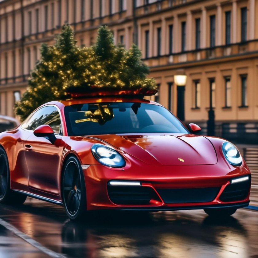 Автомобиль порше