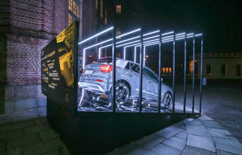 Подиум для автомобиля