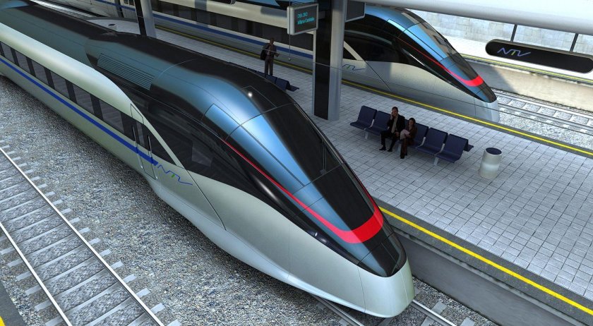 Концепт скоростного поезда для ВСМ