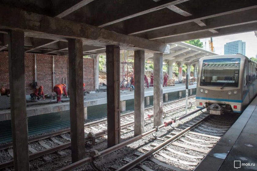 Наземные перегоны Московского метро