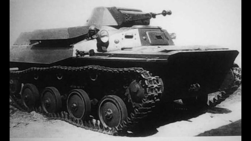 Плавающий танк т 40