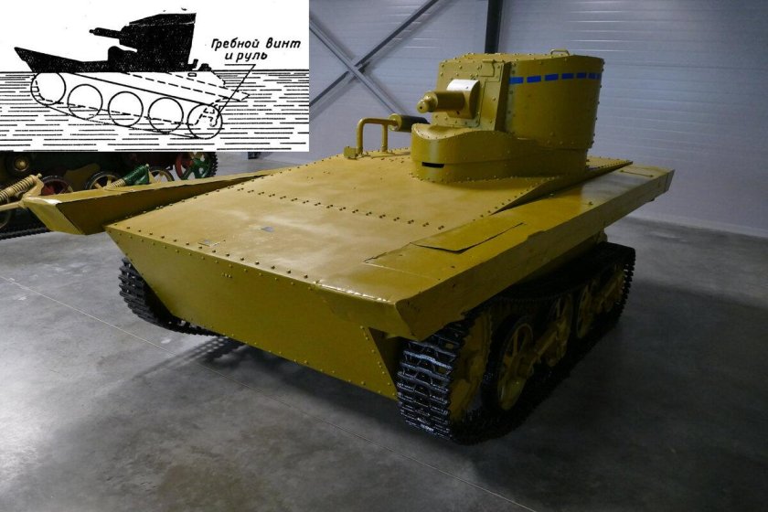 Советский плавающий танк