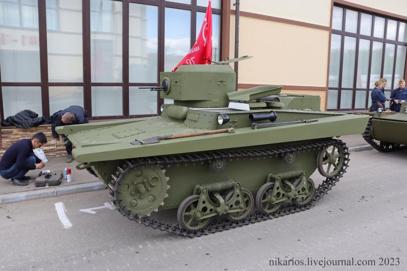 Т-37а плавающий танк