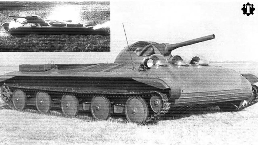 Легкий танк "объект 906 / пт-85"