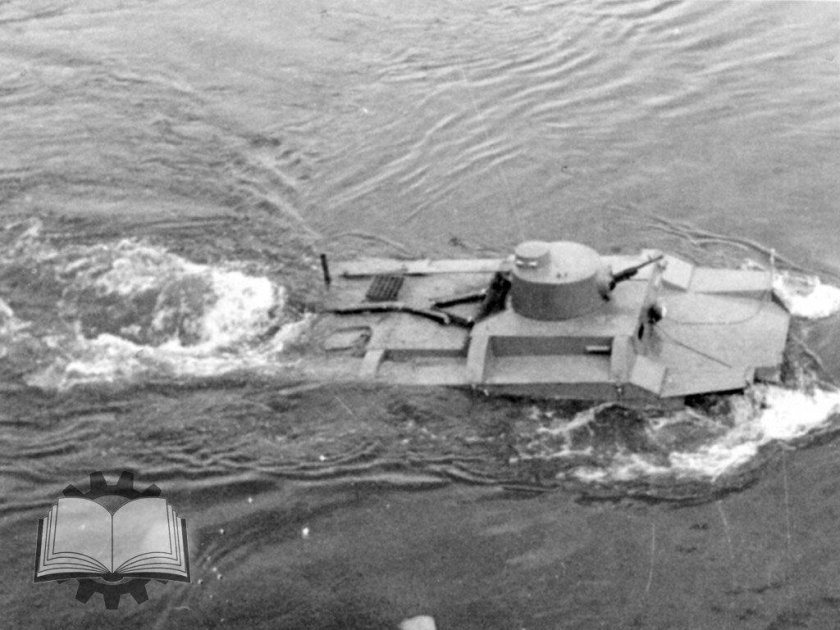 Т-40 на плаву