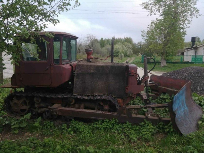 Трактор гусеничный дт 75 т