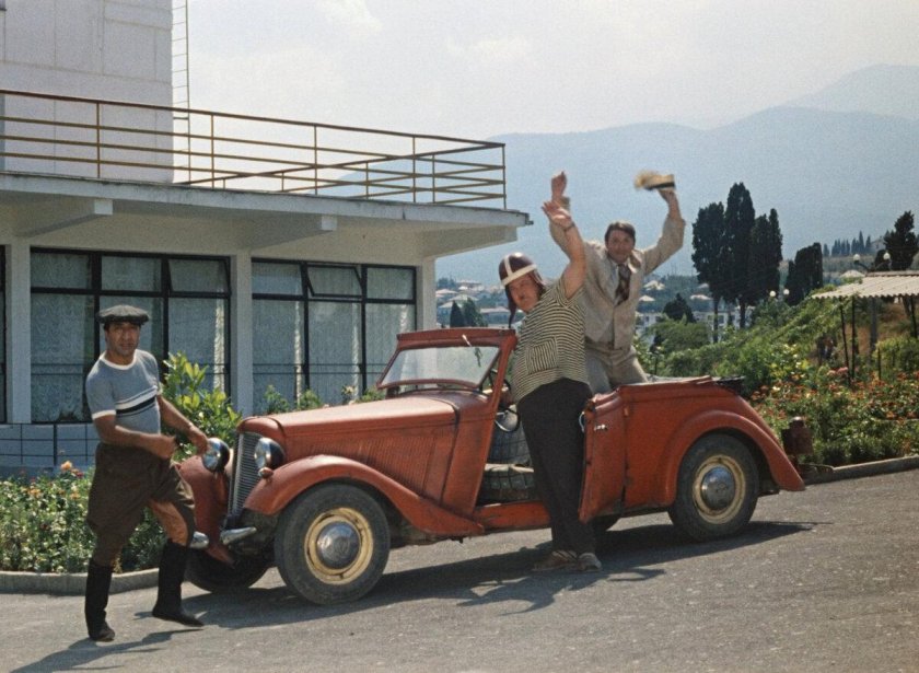 Автомобиль Adler Trumpf Кавказская пленница