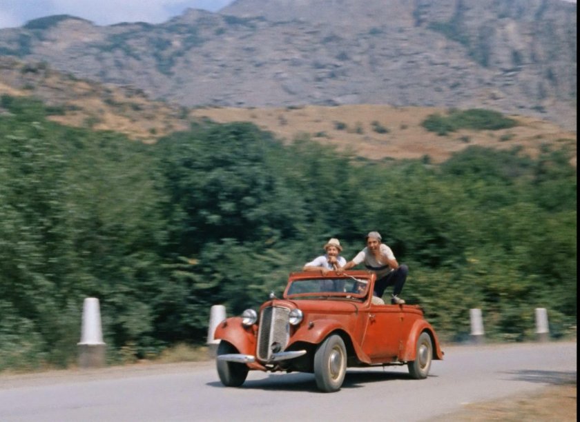 Автомобиль Adler Trumpf Кавказская пленница