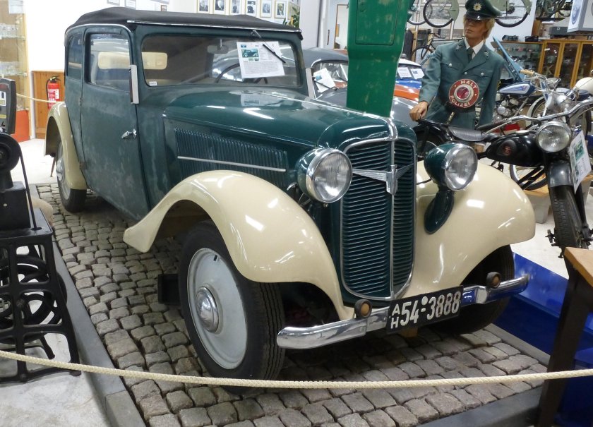 Adler trumpf автомобиль