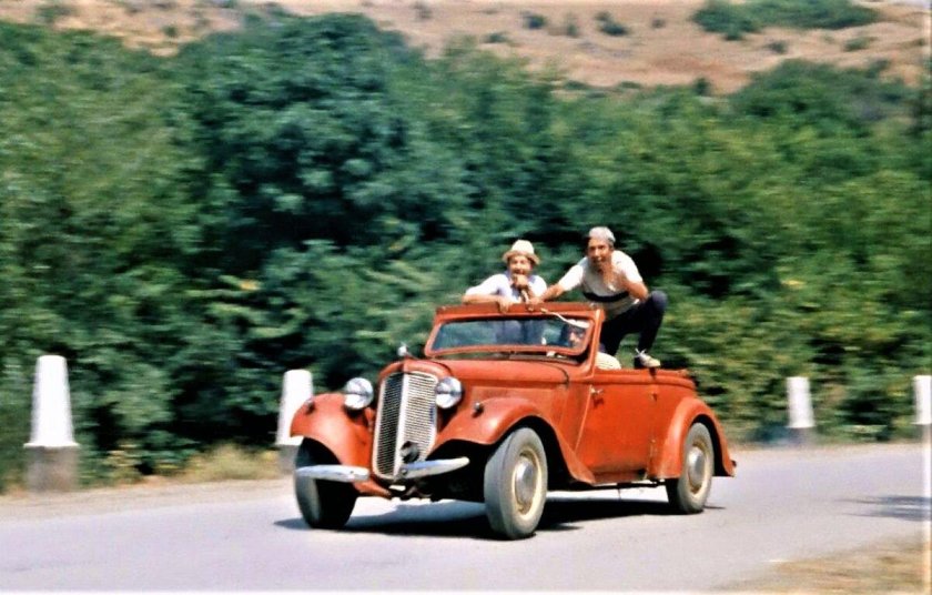 Автомобиль Adler Trumpf Кавказская пленница